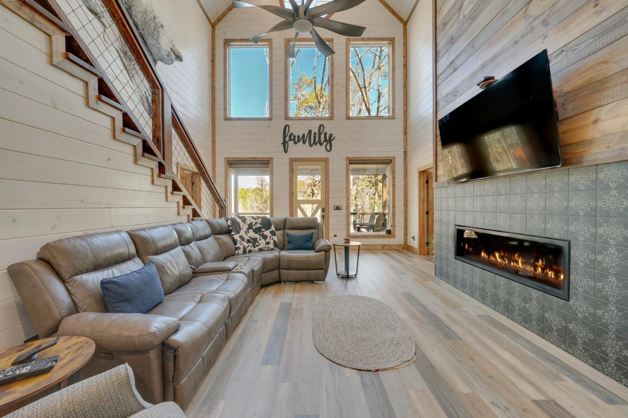 With Hot Tub, Pool Table And Fire Pit